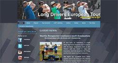 Desktop Screenshot of europeanlongdrivers.com