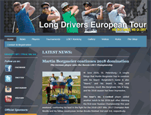 Tablet Screenshot of europeanlongdrivers.com
